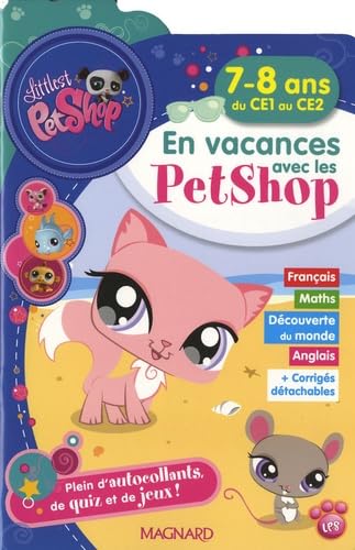 En vacances avec les PetShop du CE1 au CE2: 7-8 ans book