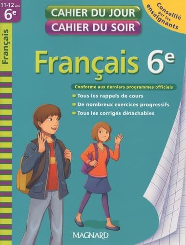 Cahier du jour, cahier du soir francais 6e (edition 2010) Foreign Languages ​​& Dictionaries