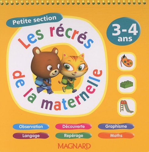 Les récrés de la maternelle: Petite section 3-4 ans Books