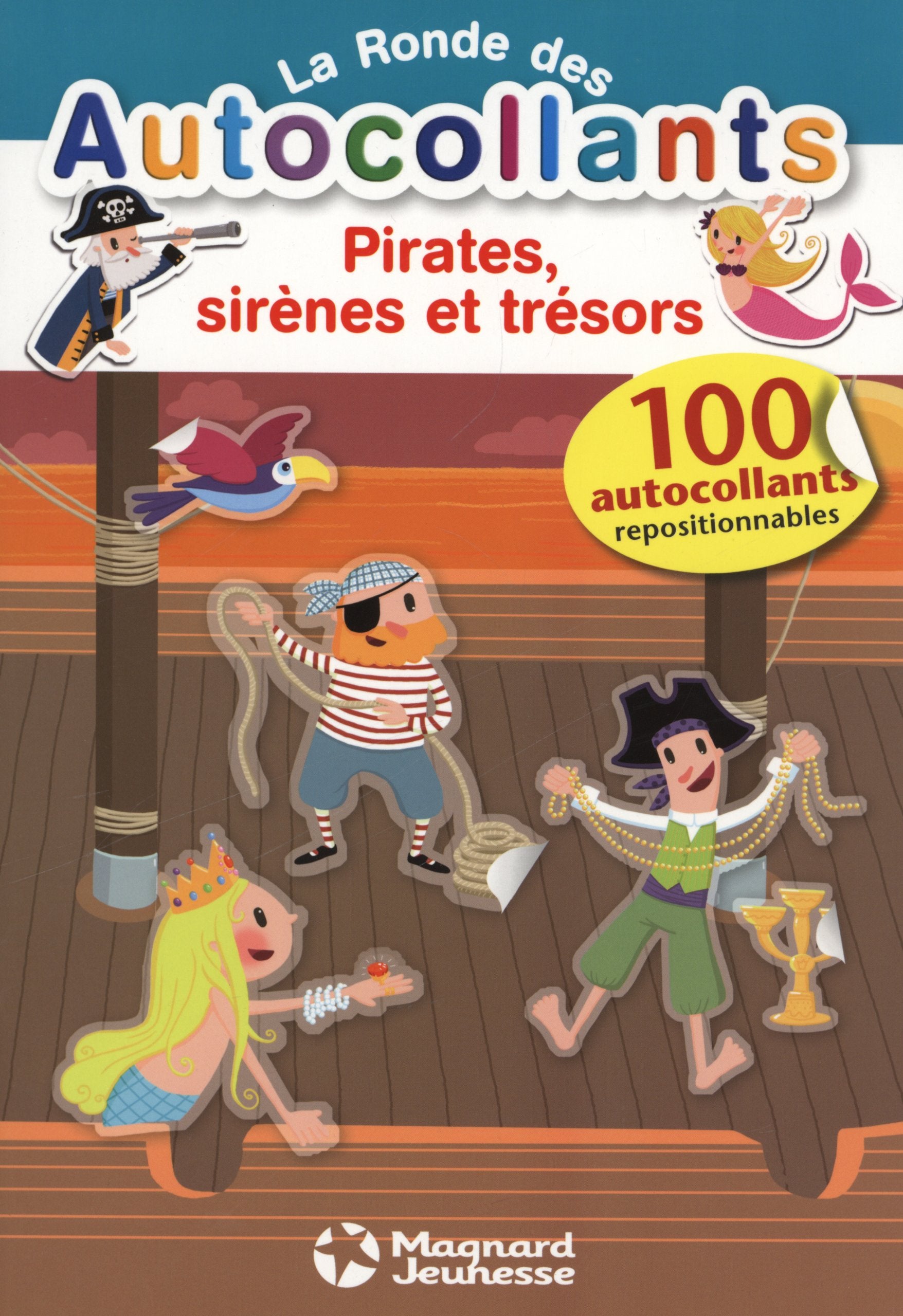 La ronde des autocollants - Pirates, sirènes et trésors Tiptoi & Games