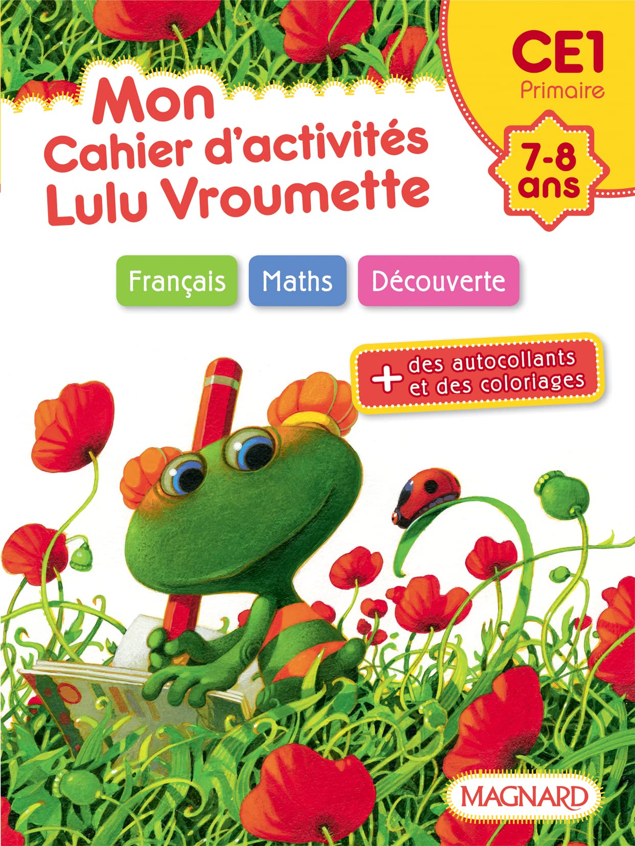 Mon cahier d'activités Lulu Vroumette CE1 book