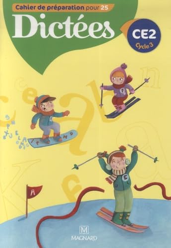Dictées CE2 - Cahier de l'élève: Cahiers de préparation book