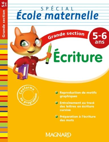 Spécial école maternelle Ecriture GS book