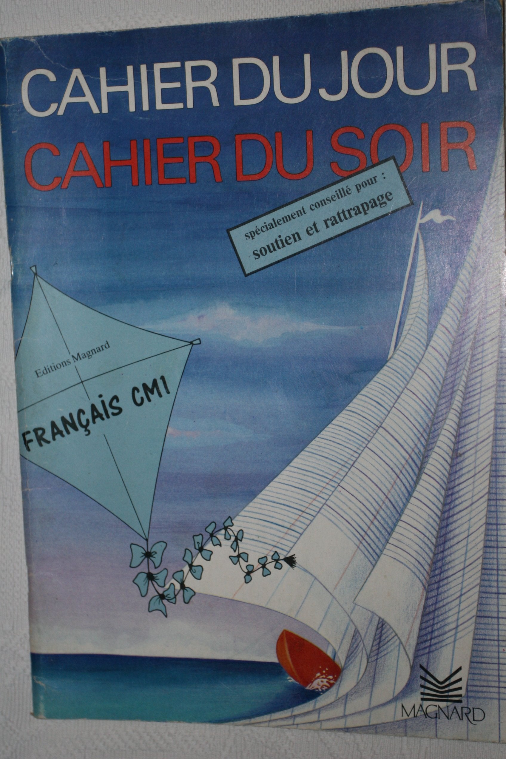 Cahier cours moyen 1re année français : jour et soir book