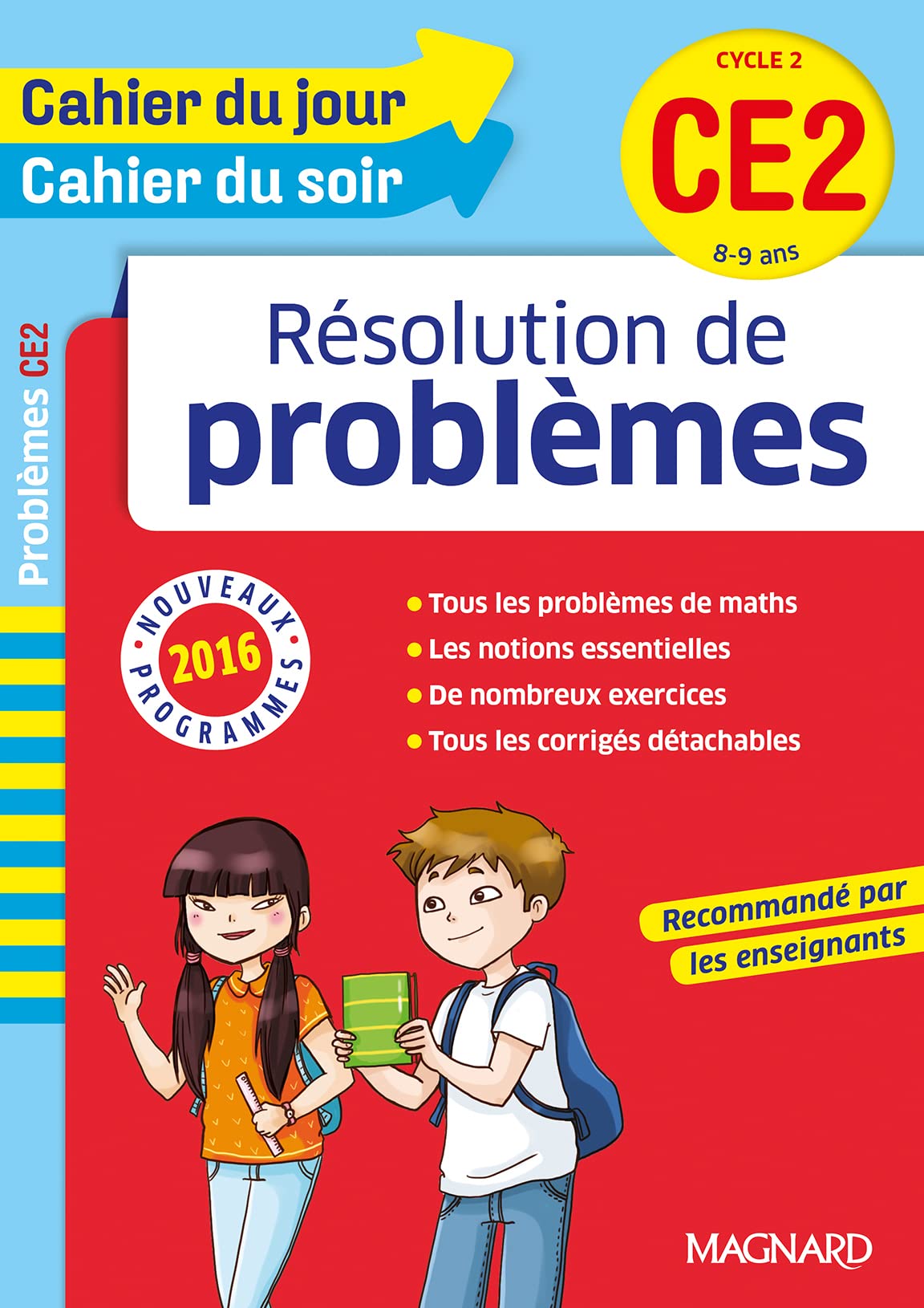 Cahier du Jour/Cahier du soir - Résolution de problèmes CE2: 8-9 ans Professional & Reference Books