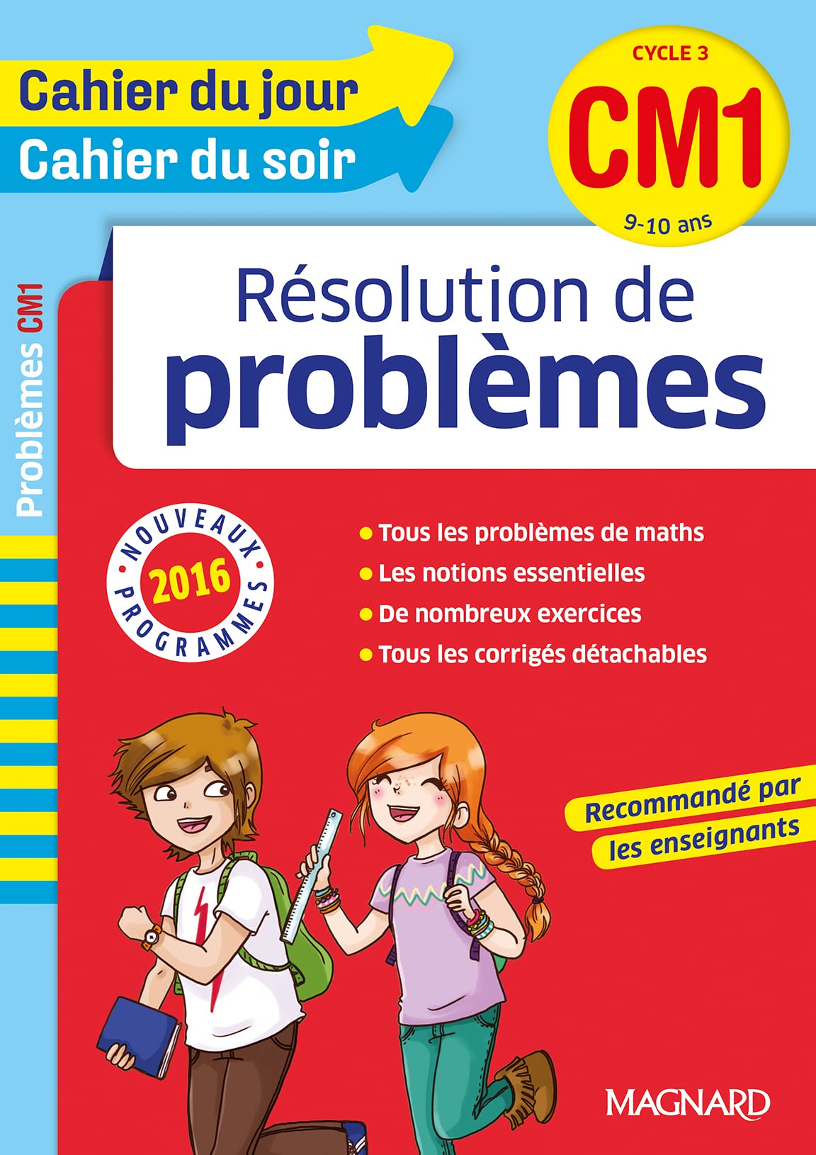 Cahier du jour/Cahier du soir Résolution de problèmes CM1 - Nouveau programme 2016 book