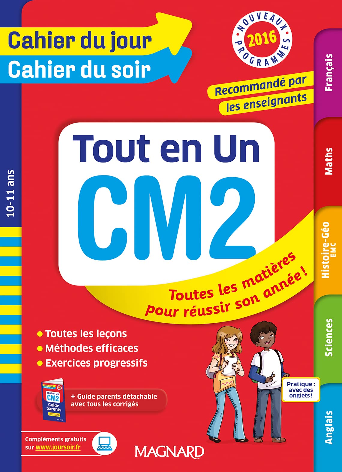 Cahier du jour/Cahier du soir Tout en Un CM2 - Nouveau programme 2016 book