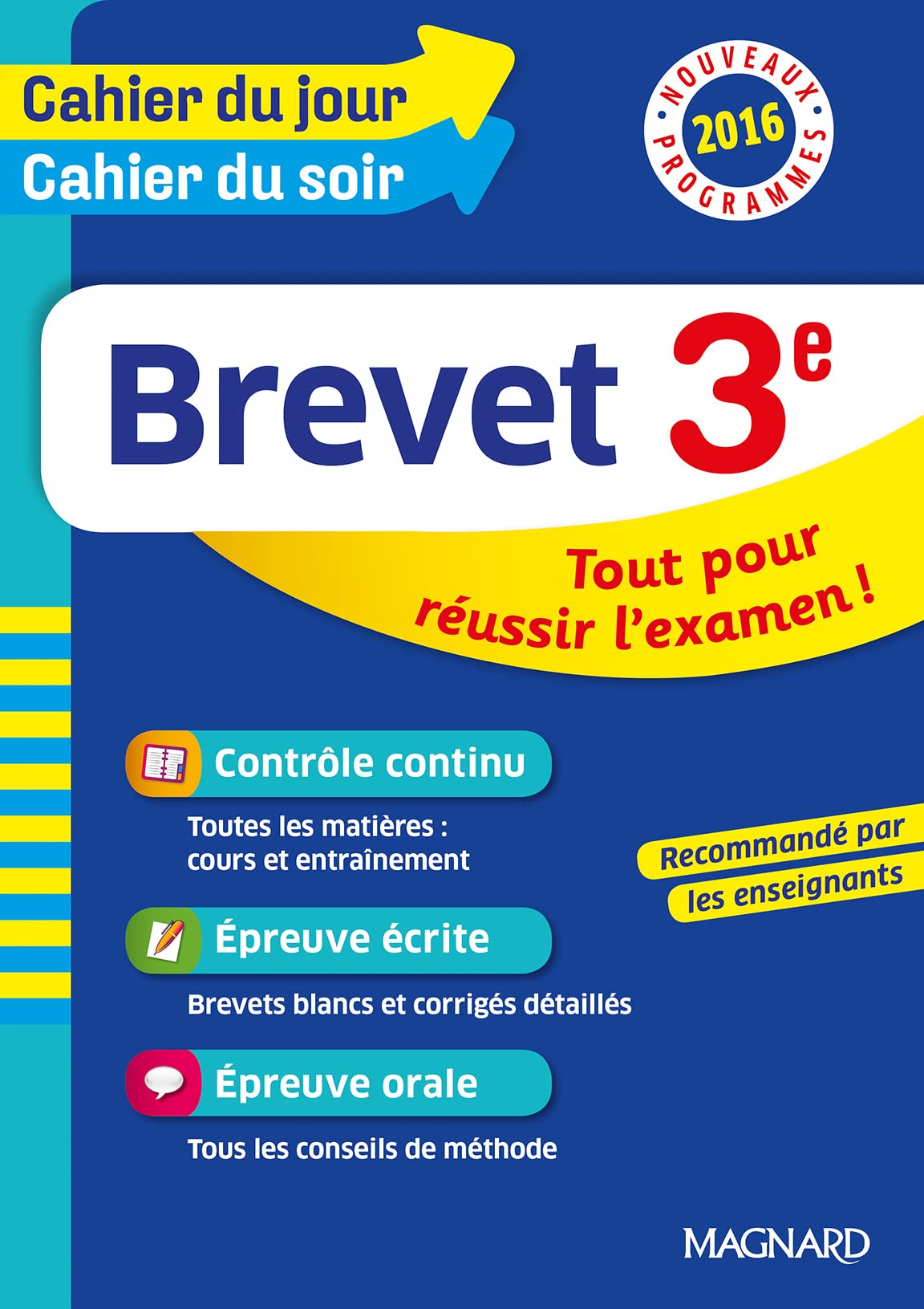 Cahier du Jour/Cahier du Soir - Brevet 3e - Nouveau programme 2016 book