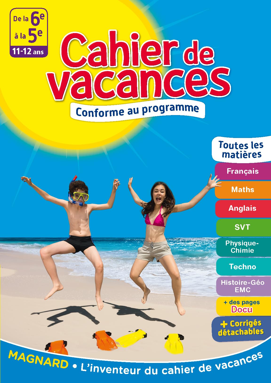 Cahier de vacances - De la 6e à la 5e: 11-12 ans Professional & Reference Books