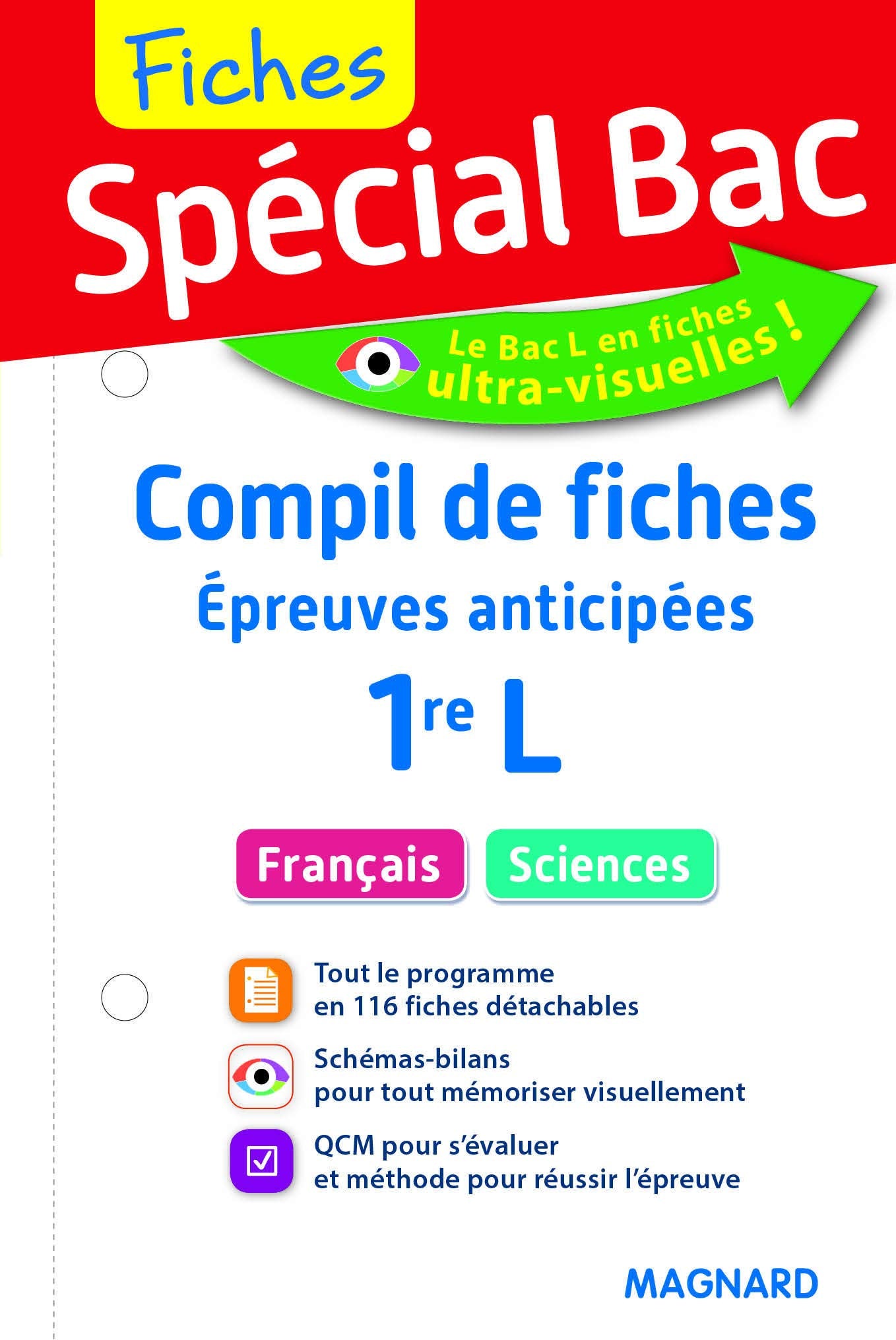 Spécial Bac Compil de Fiches épreuves anticipées 1re L Professional & Reference Books