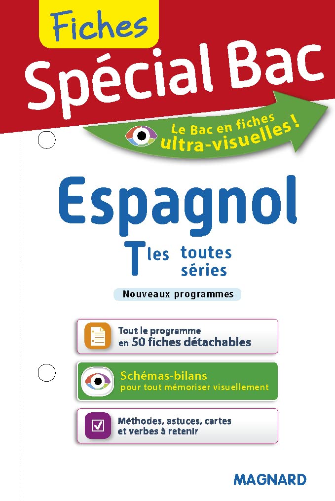 Spécial bac fiches espagnol TLE 2018 Professional & Reference Books