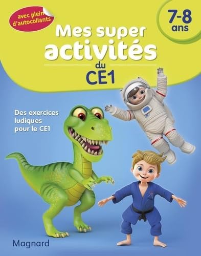 Mes Super activités - 7-8 ans - Dinosaures, judokas et astronautes Professional & Reference Books