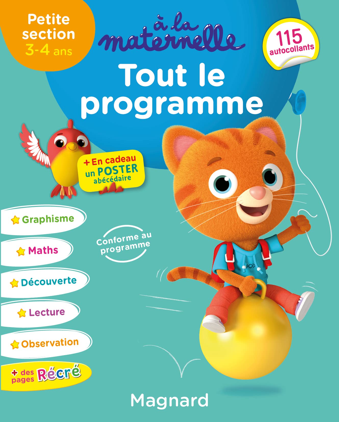 Tout le programme Petite section 3-4 ans - A la maternelle Non-fiction