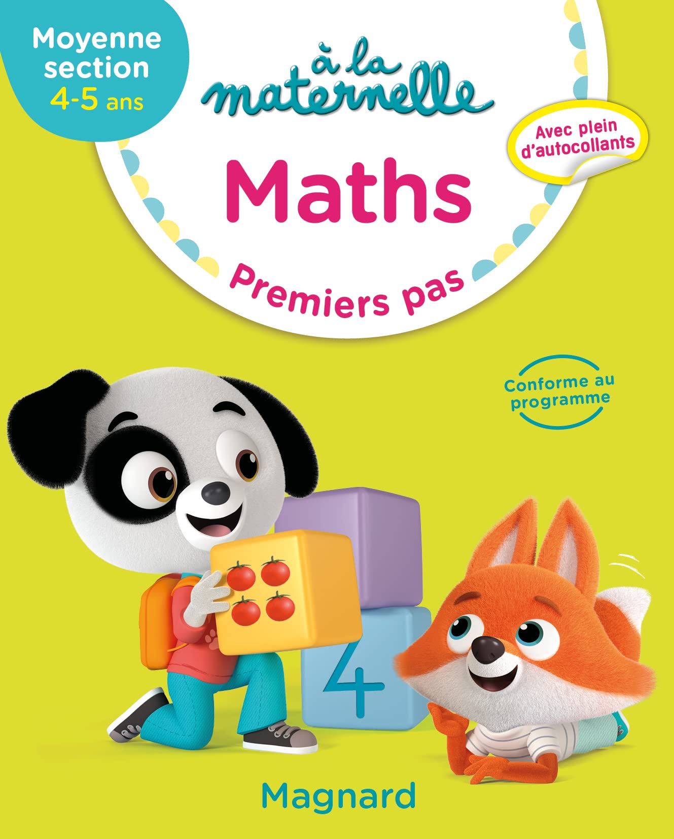 Maths Moyenne section 4-5 ans - A la maternelle: Premiers pas Mathematics
