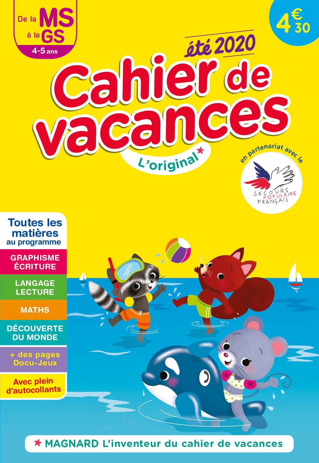 Cahier de vacances 2020, de la MS vers la GS 4-5 ans: Magnard, l’inventeur du cahier de vacances Non-fiction