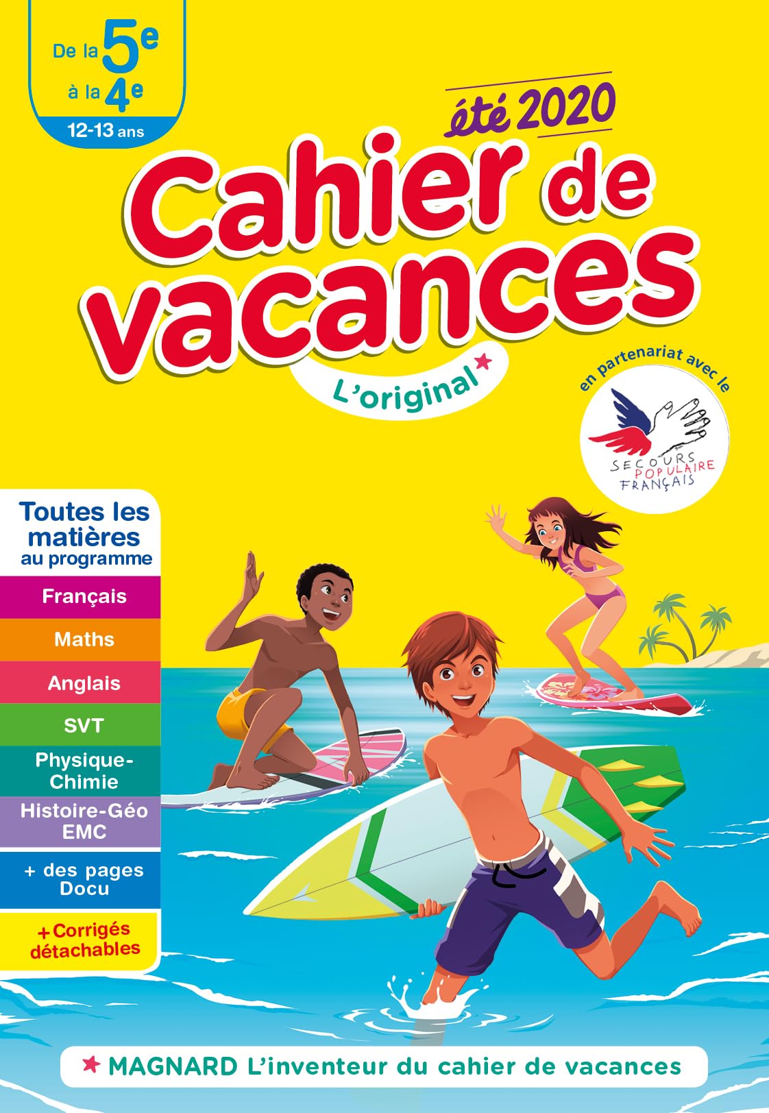Cahier de vacances 2020, de la 5e vers la 4e: Toutes les matières Professional & Reference Books