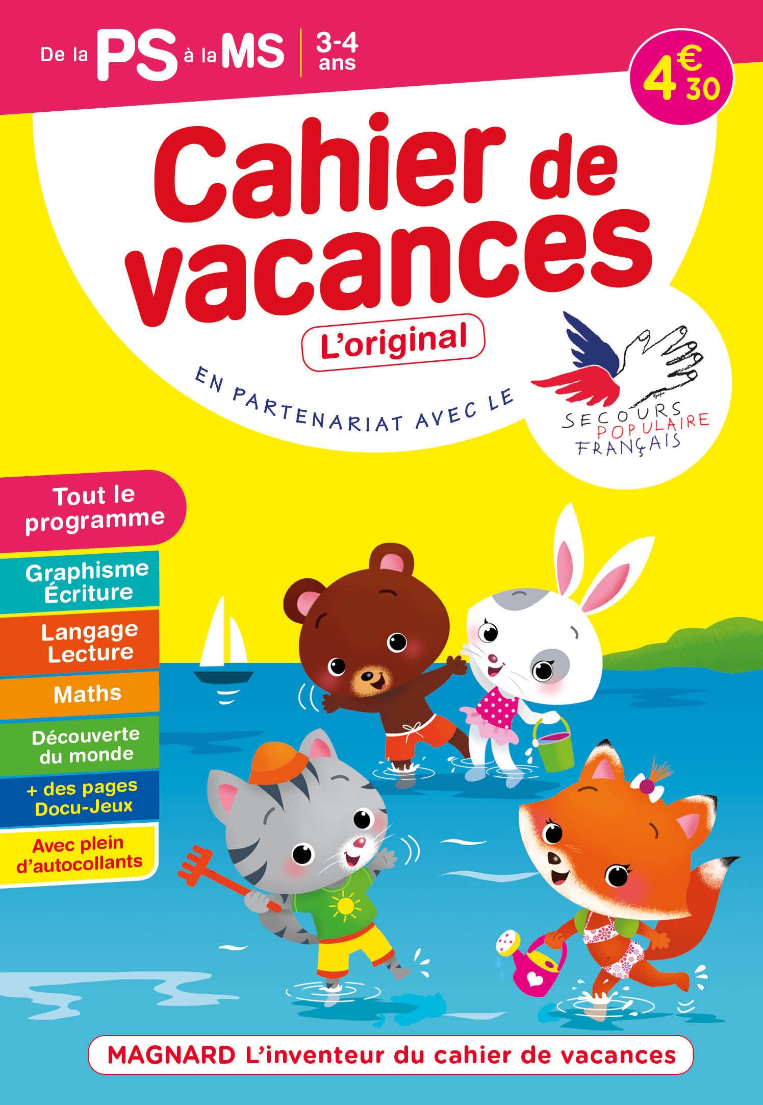 Cahier de vacances 2022, de la PS vers la MS 3-4 ans: Magnard, l’inventeur du cahier de vacances Non-fiction