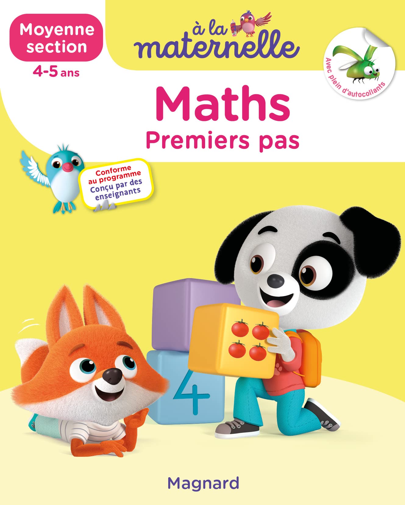 Maths Moyenne section 4-5 ans - A la maternelle: Les premiers apprentissages de la maternelle book