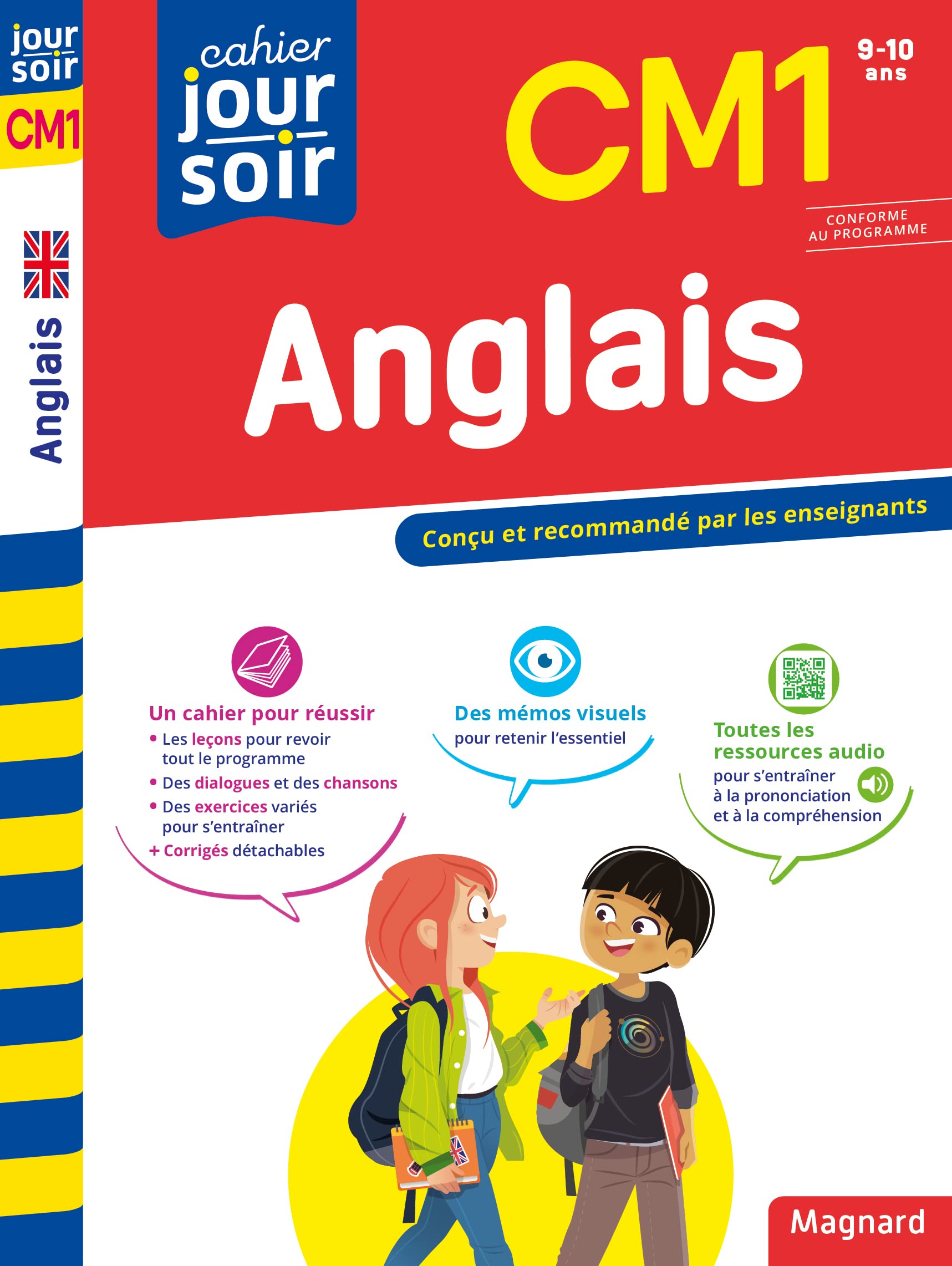 Anglais CM1 - Cahier Jour Soir: Conçu et recommandé par les enseignants Professional & Reference Books