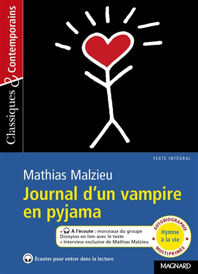 Product Image: Journal d'un vampire en pyjama : texte intégral