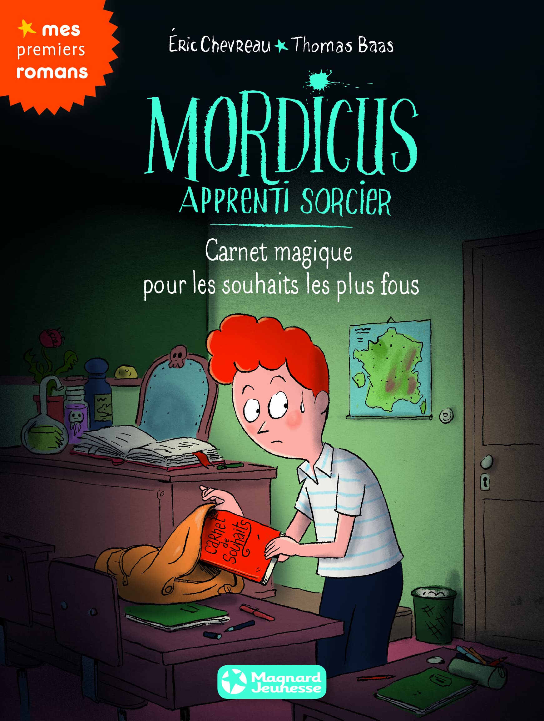 Mordicus, apprenti sorcier: Carnet magique pour les souhaits les plus fous Contemporary literature