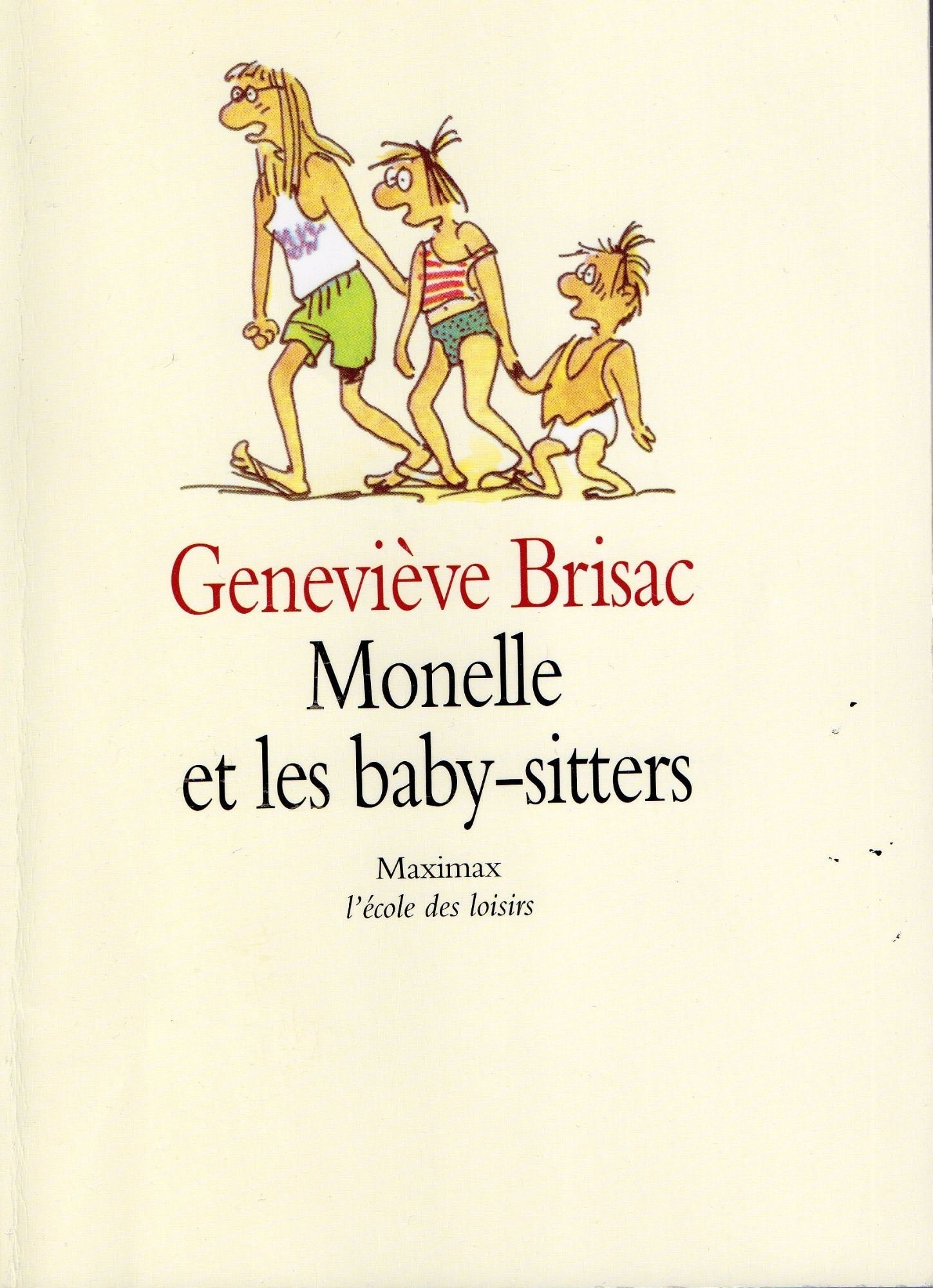 monelle et les baby sitters book