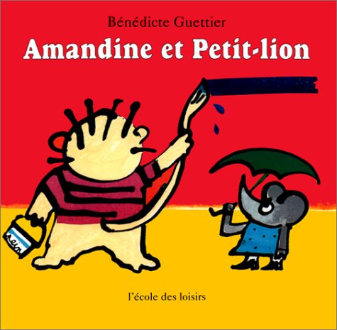 amandine et petit lion Children's books