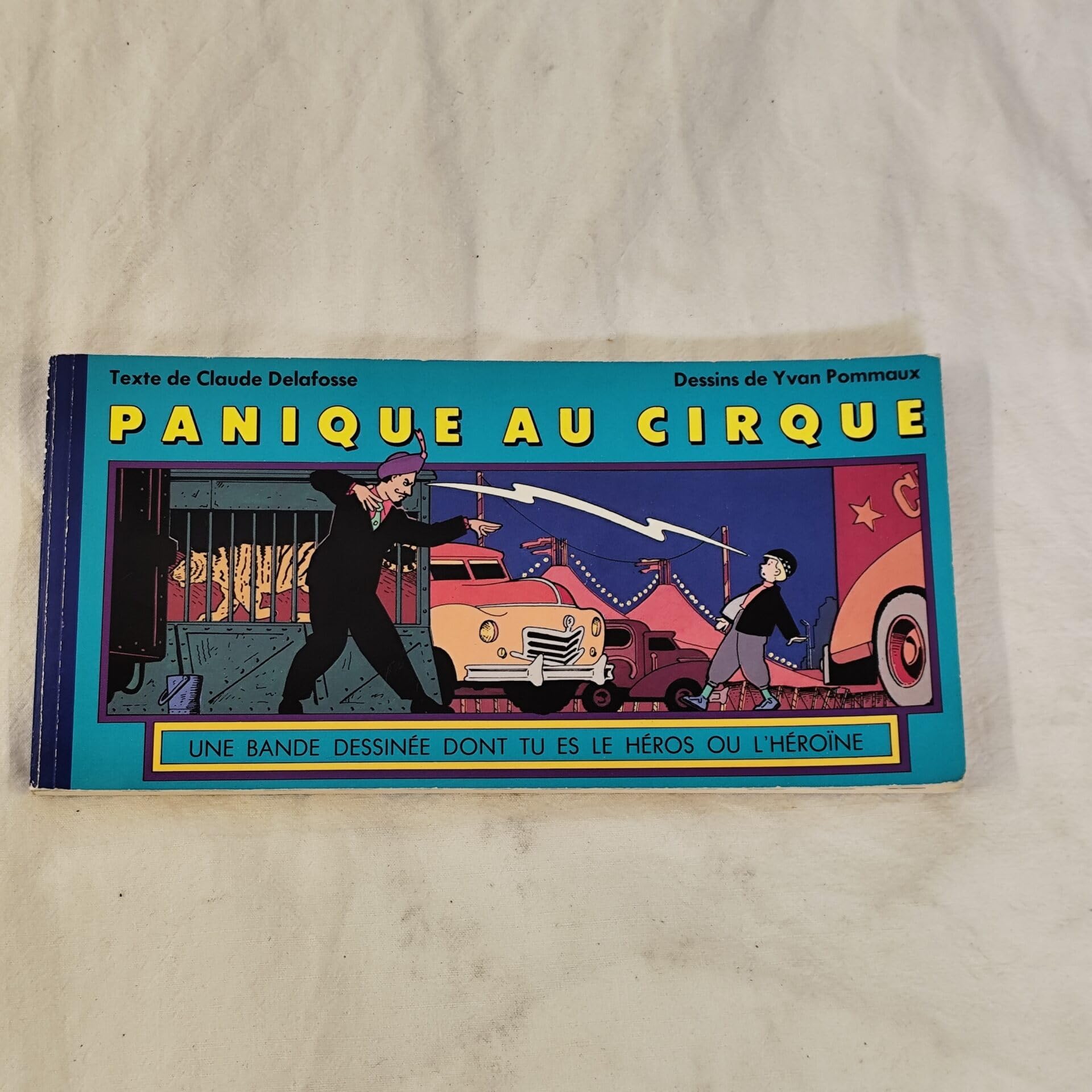 Panique au cirque Claude Delafosse book