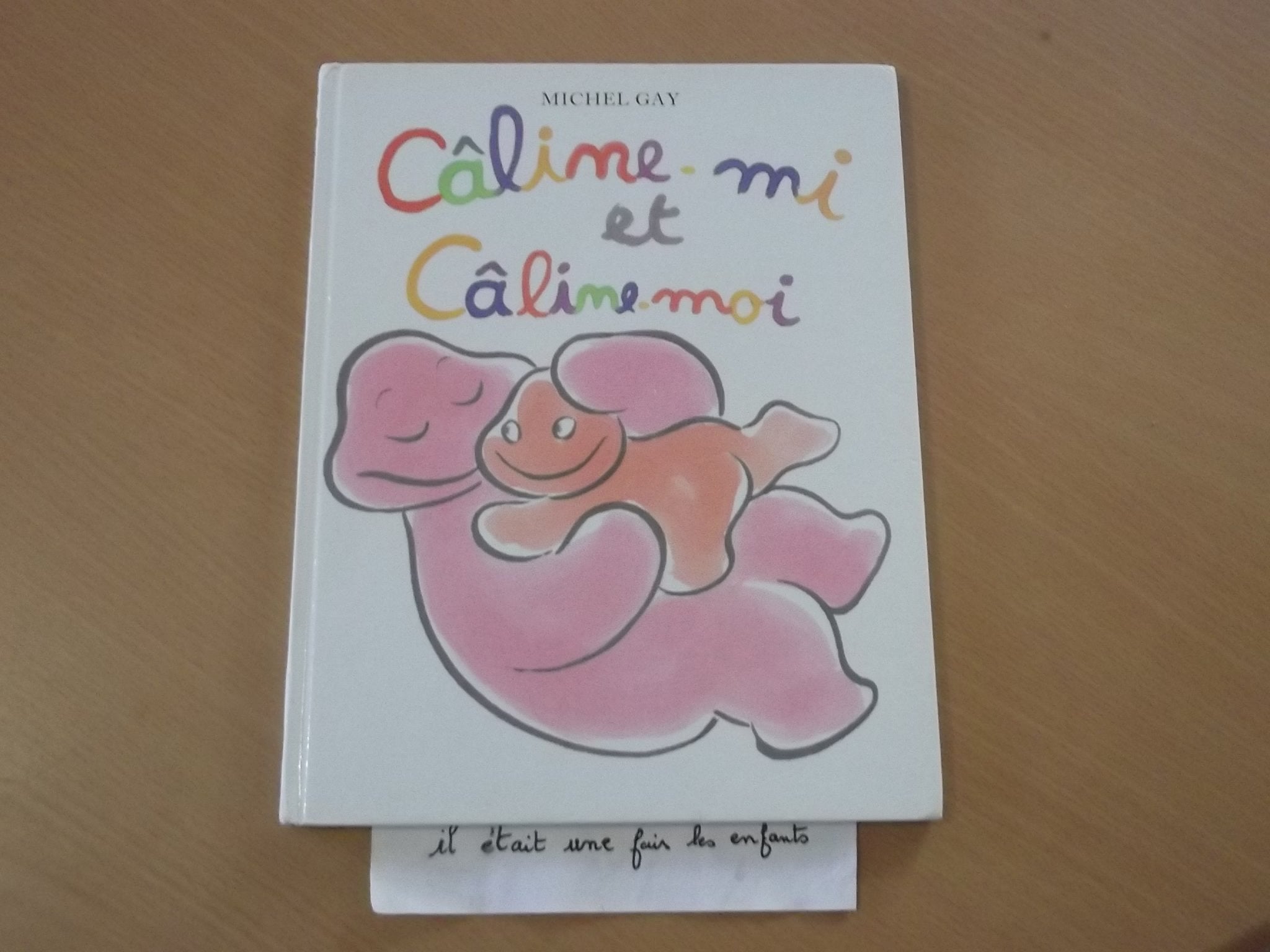 caline mi et caline moi Children's books