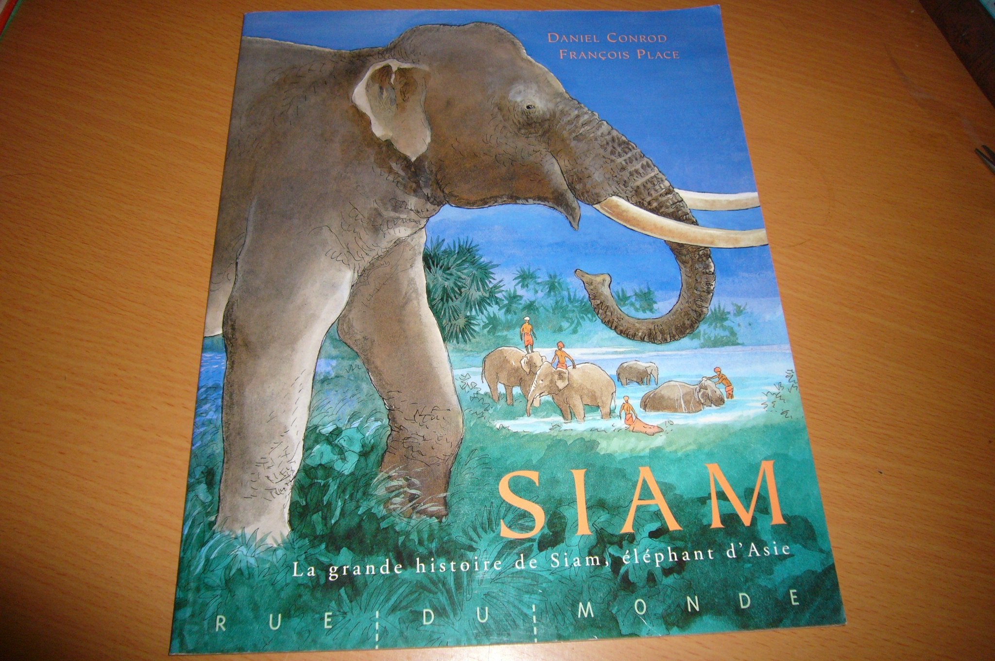 Siam, la grande histoire de siam, elephant d'asie Books