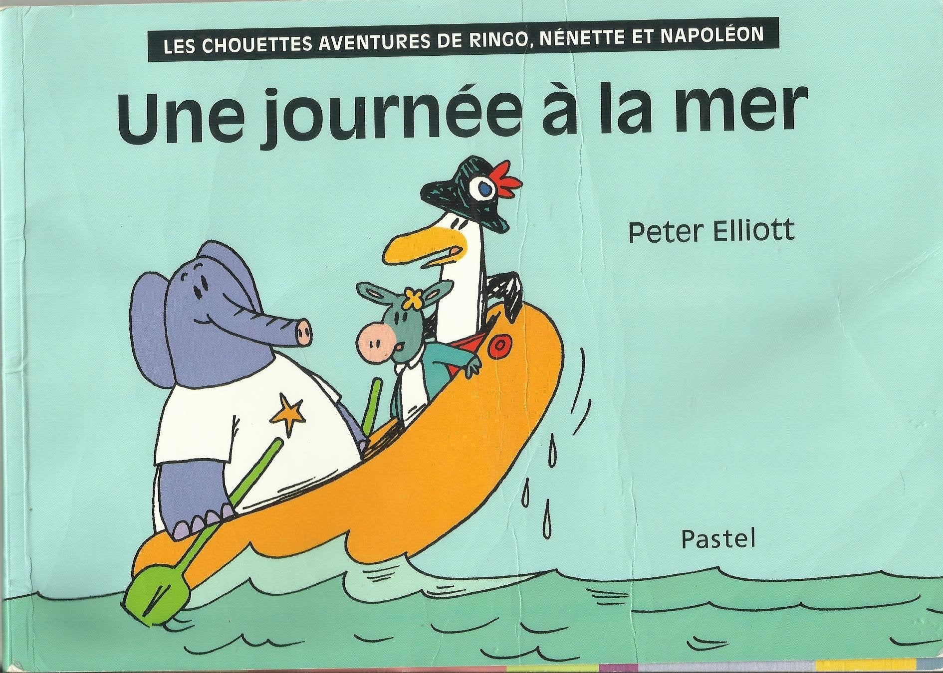 UNE JOURNEE A LA MER - les chouettes aventures de Books