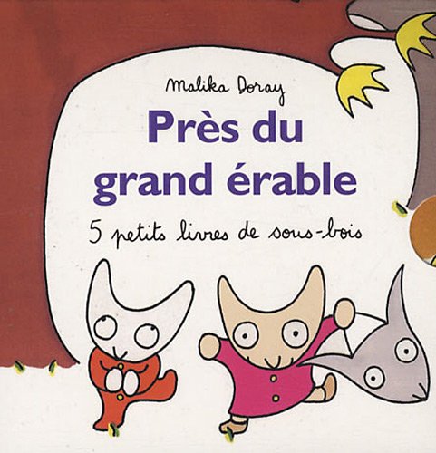 pres du grand erable: 5 Petits livres de sous-bois Children's books