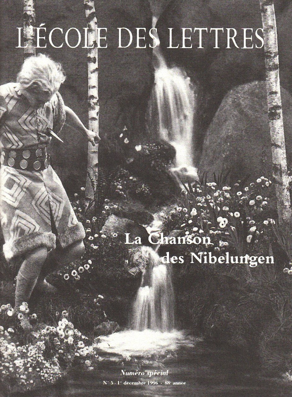 La chanson des nibelungen (Revue) Books