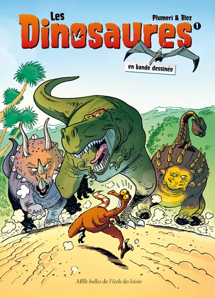 Les dinosaures en bande dessinée - Tome 1 Manga