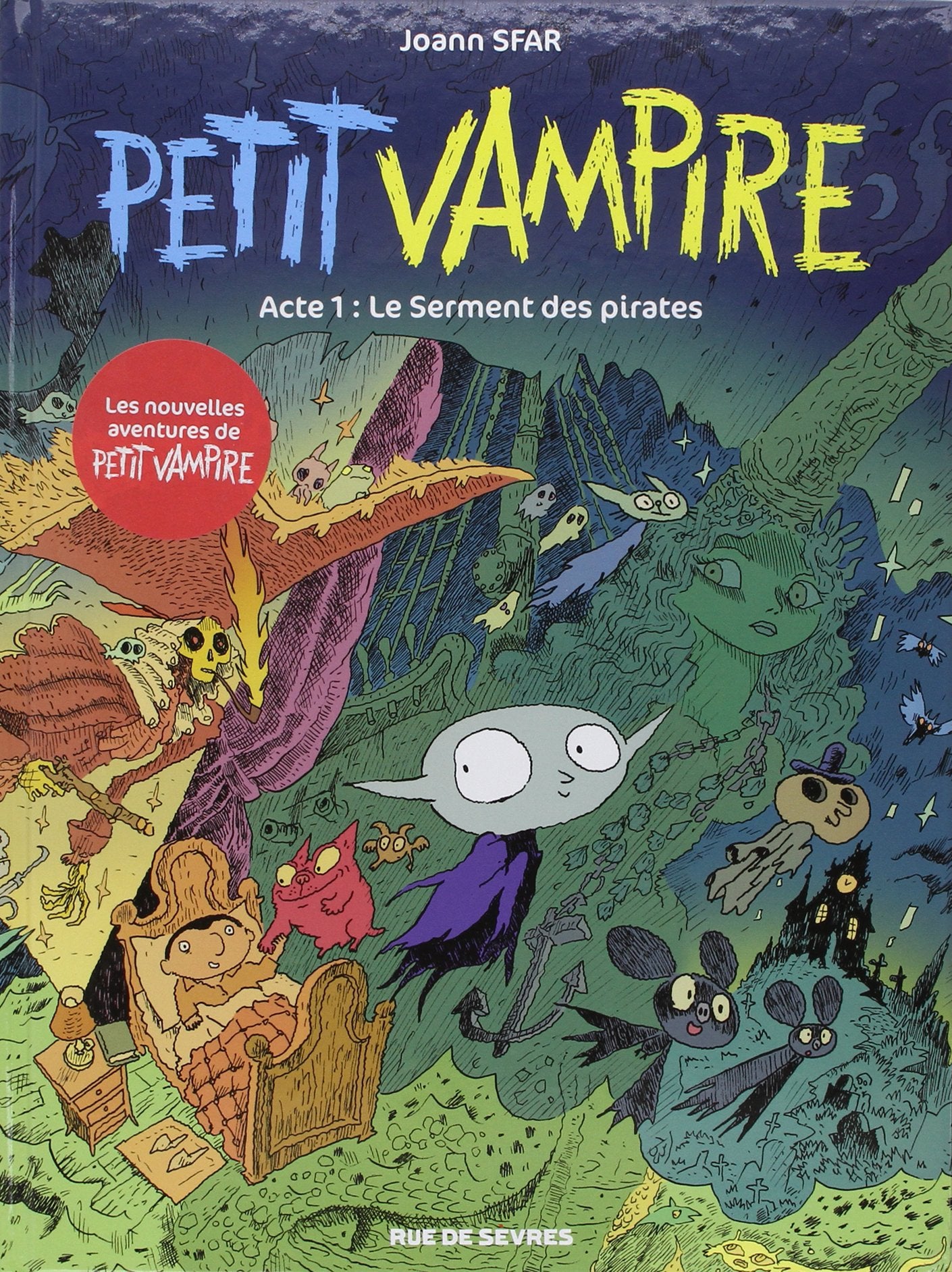 Petit Vampire - Tome 1. Le serment des pirates Manga