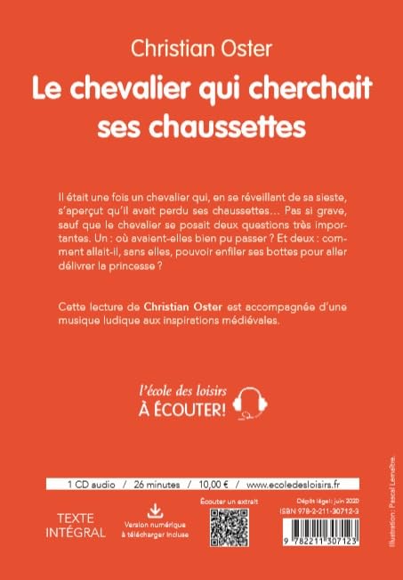 Le chevalier qui cherchait ses chaussettes cd
