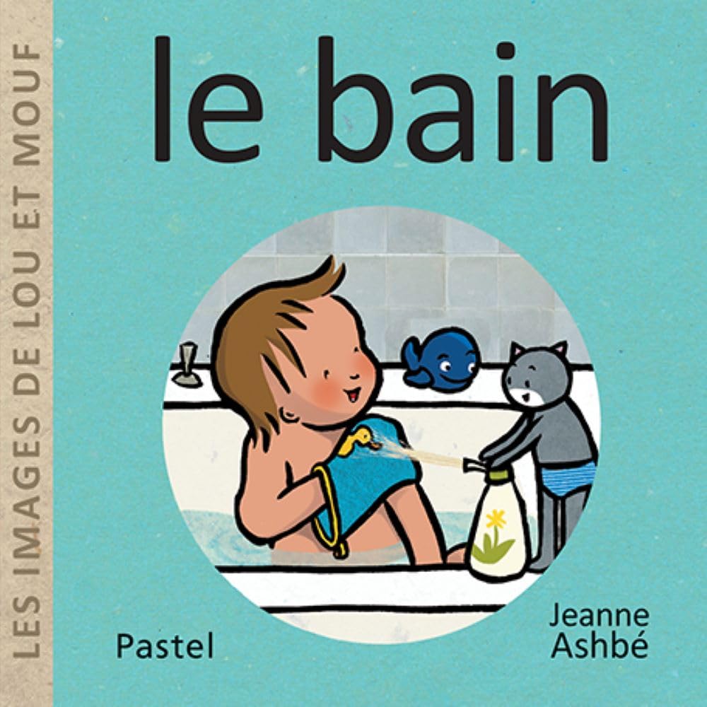 Les images de Lou et Mouf - Le bain book
