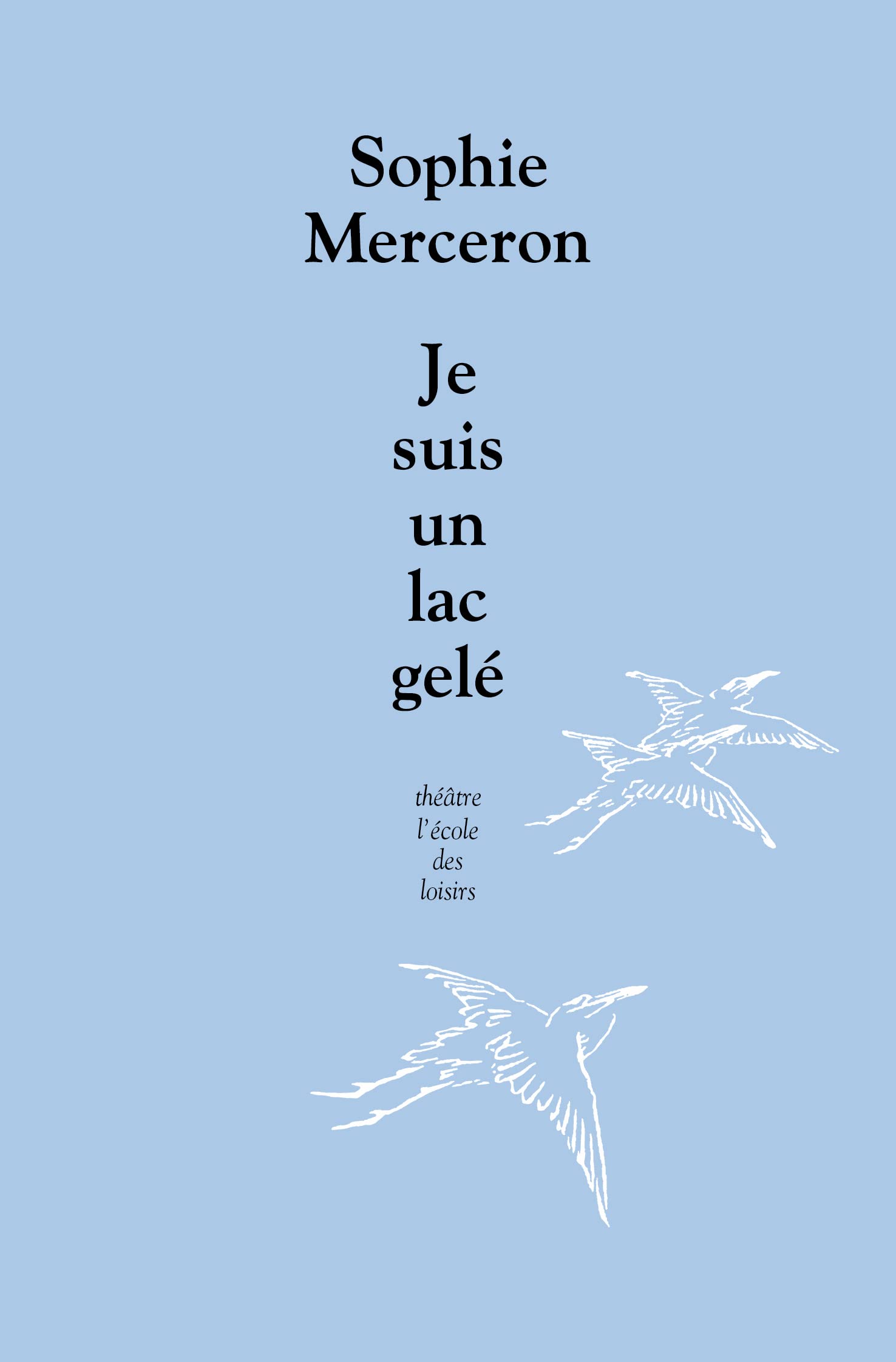 Je suis un lac gelé book