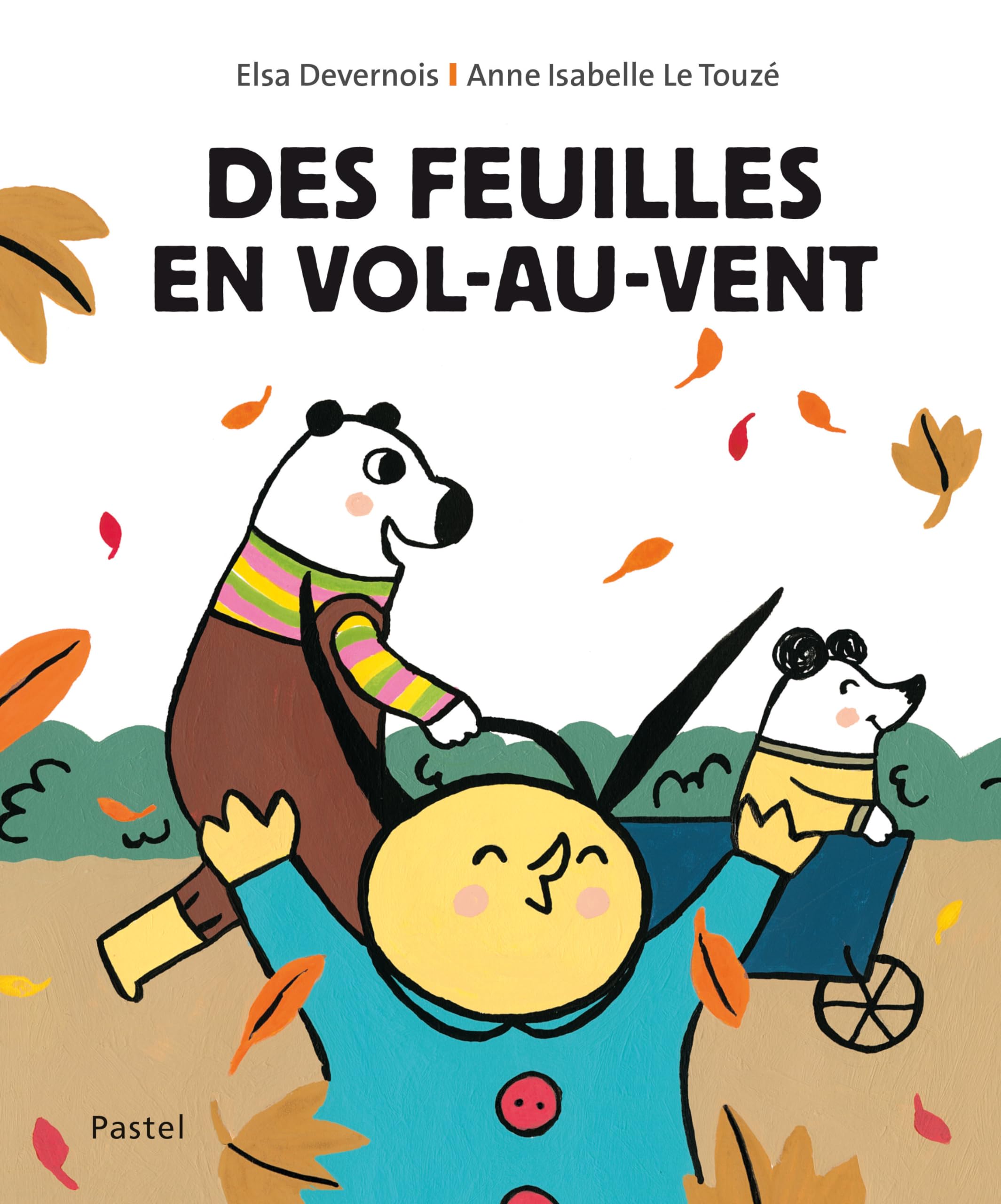 Des feuilles en vol-au-vent Children's books