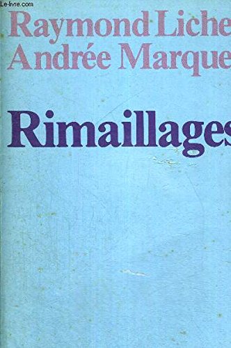Rimaillages book