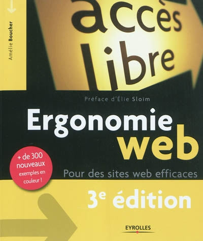 Product Image: Ergonomie Web : pour des sites Web efficaces