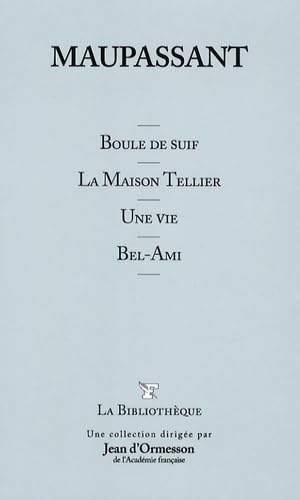 La Bibliothèque coffret 4 volumes : Maupassant ; La Fontaine ; Molière ; Stendhal book