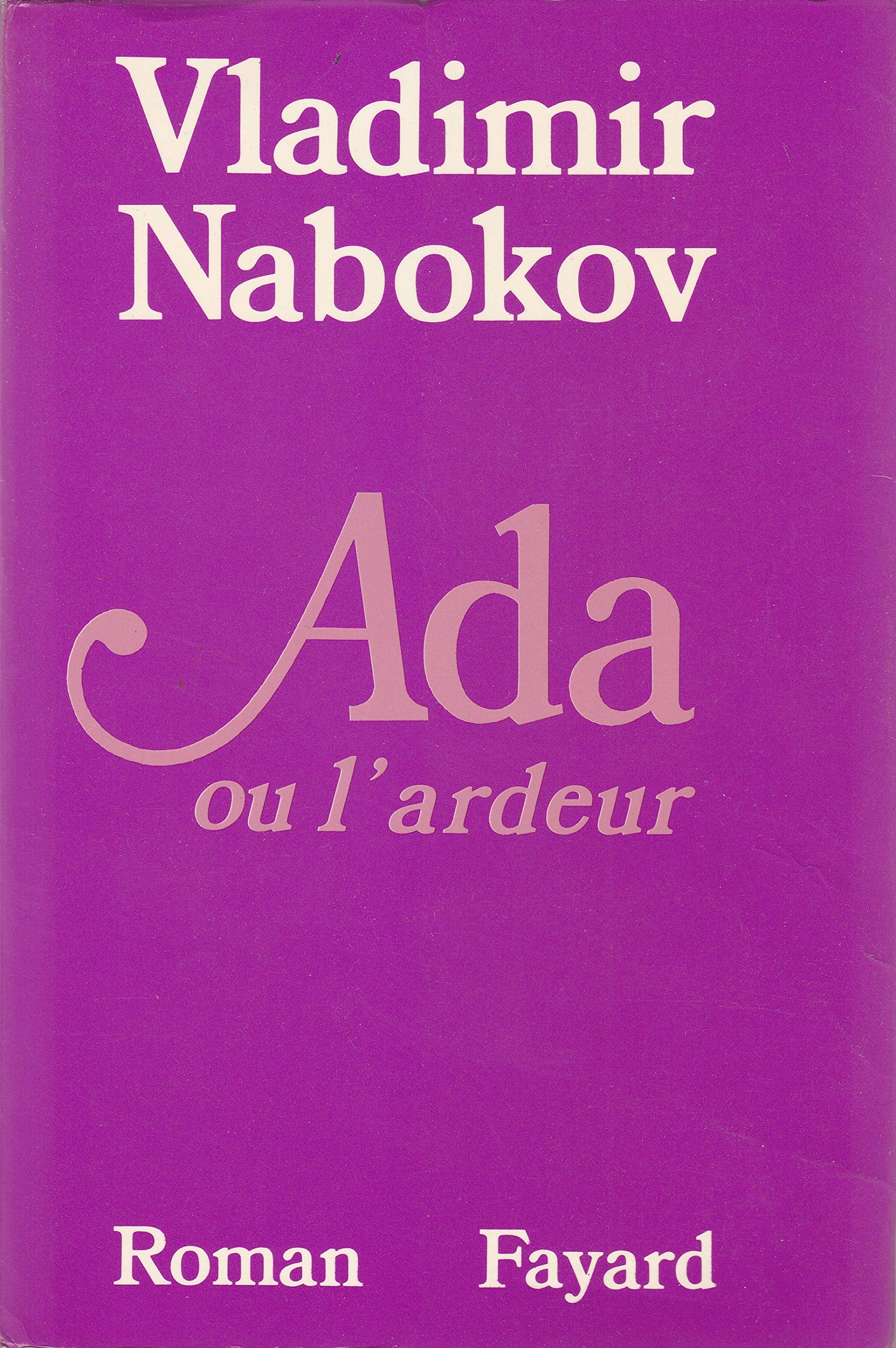 Ada ou l'Ardeur book