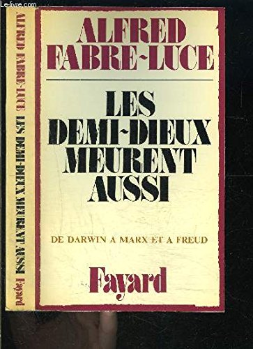 Les Demi-Dieux meurent aussi Books