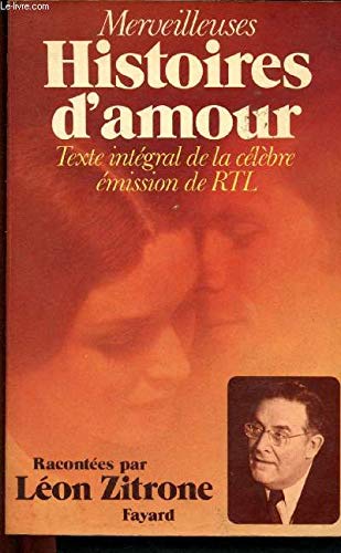 Merveilleuses histoires d'amour book