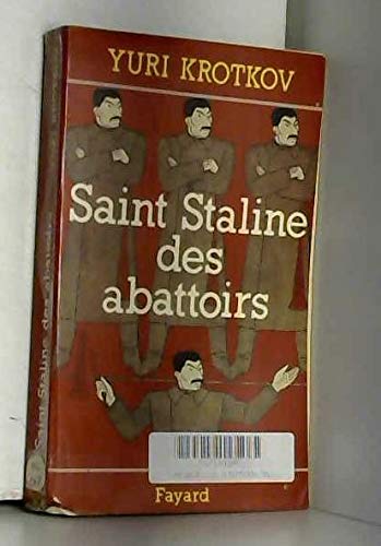 Saint Staline des abattoirs Books