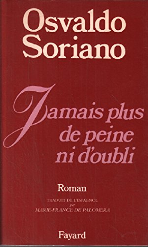 Jamais plus de peine ni d'oubli Books