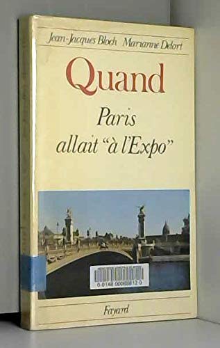 Quand Paris allait à l'Expo book