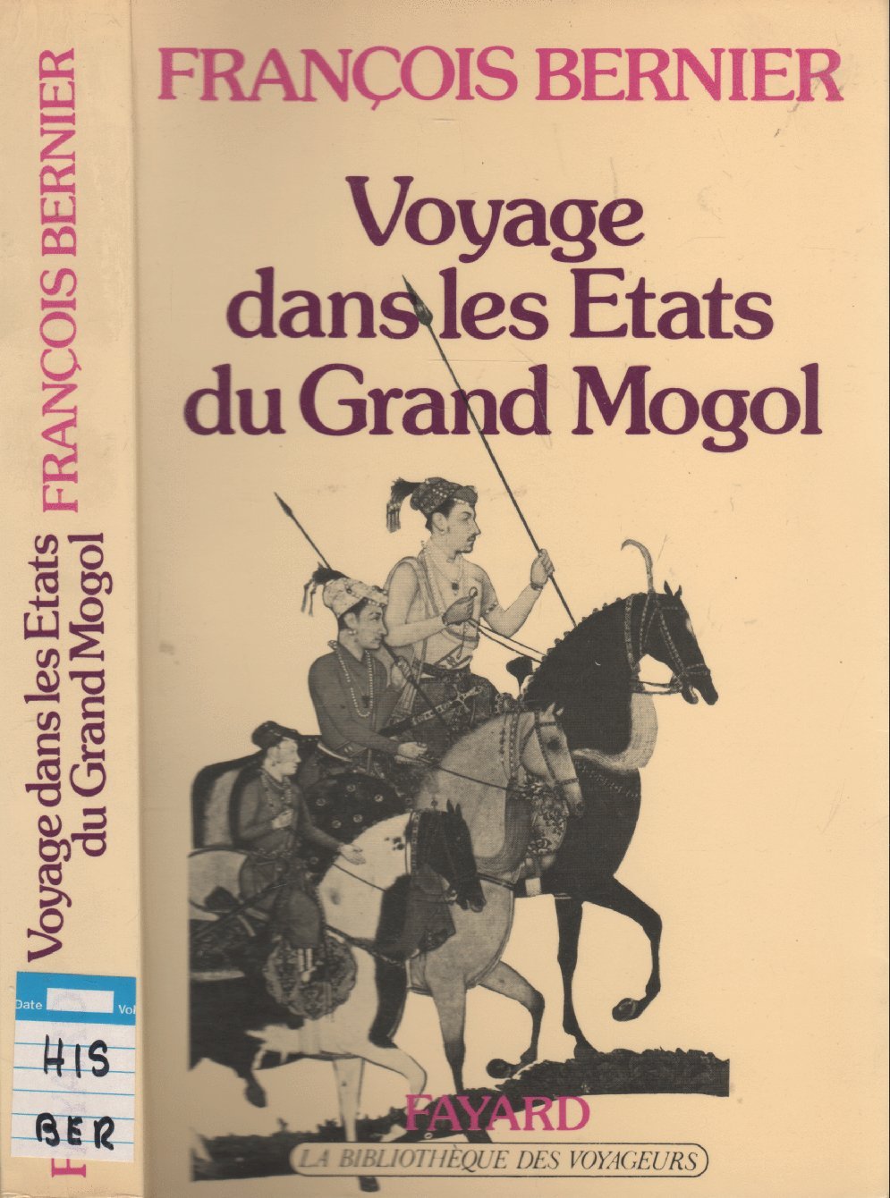 Voyage dans les états du Grand Mogol Science