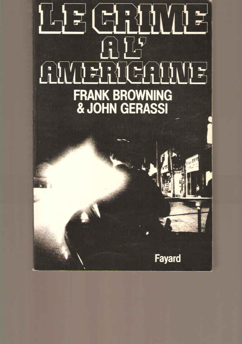Le crime à l'américaine Books